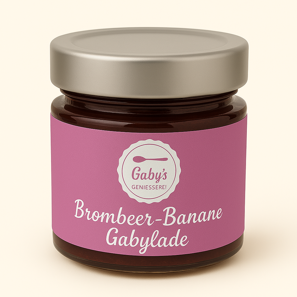 Brombeer-Banane Marmelade (Gabylade)