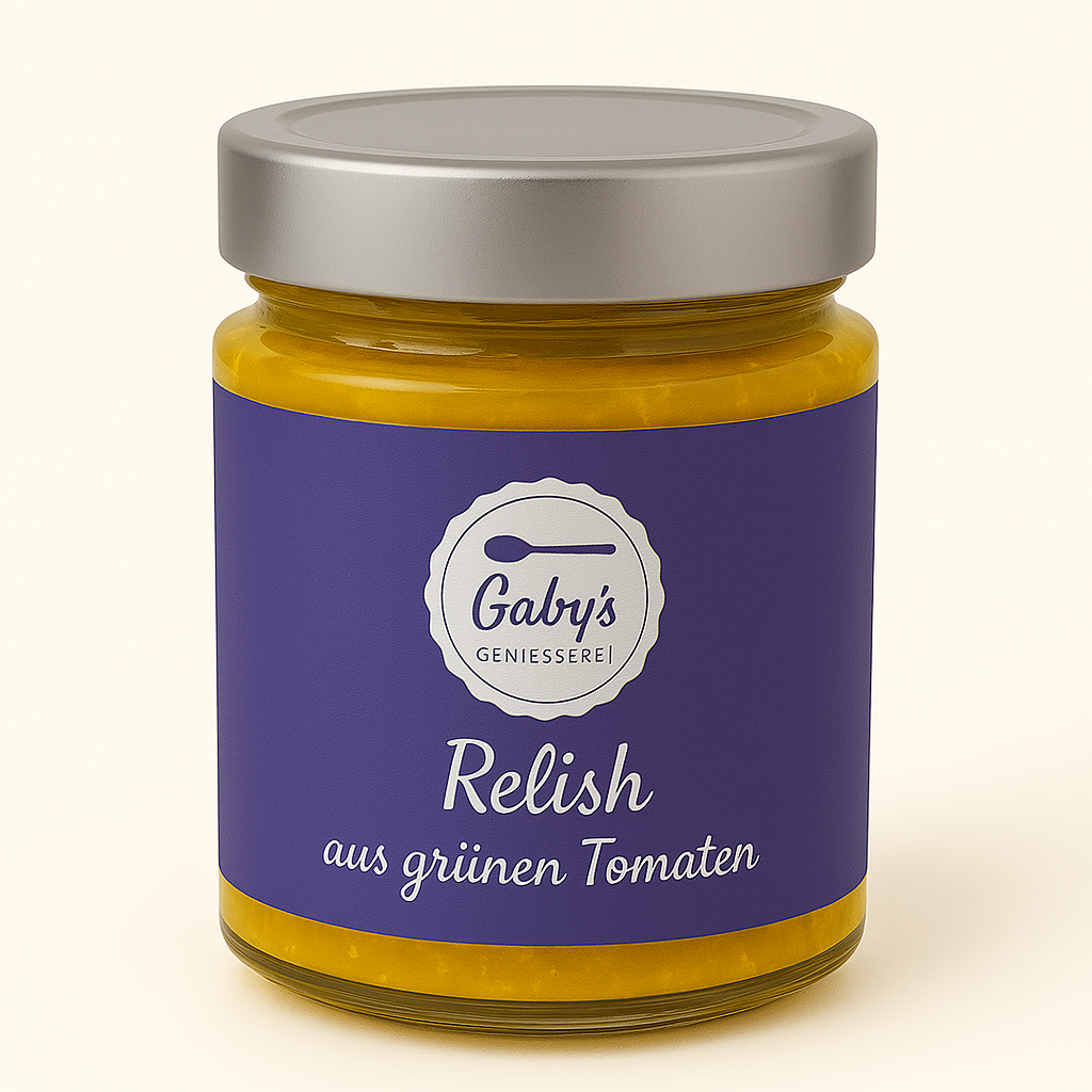 Relish aus grünen Tomaten