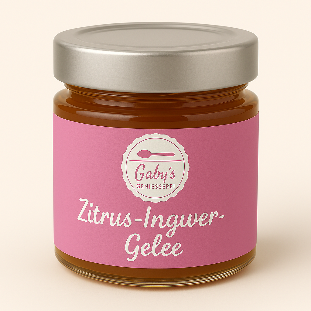 Zitrus-Ingwer-Gelee