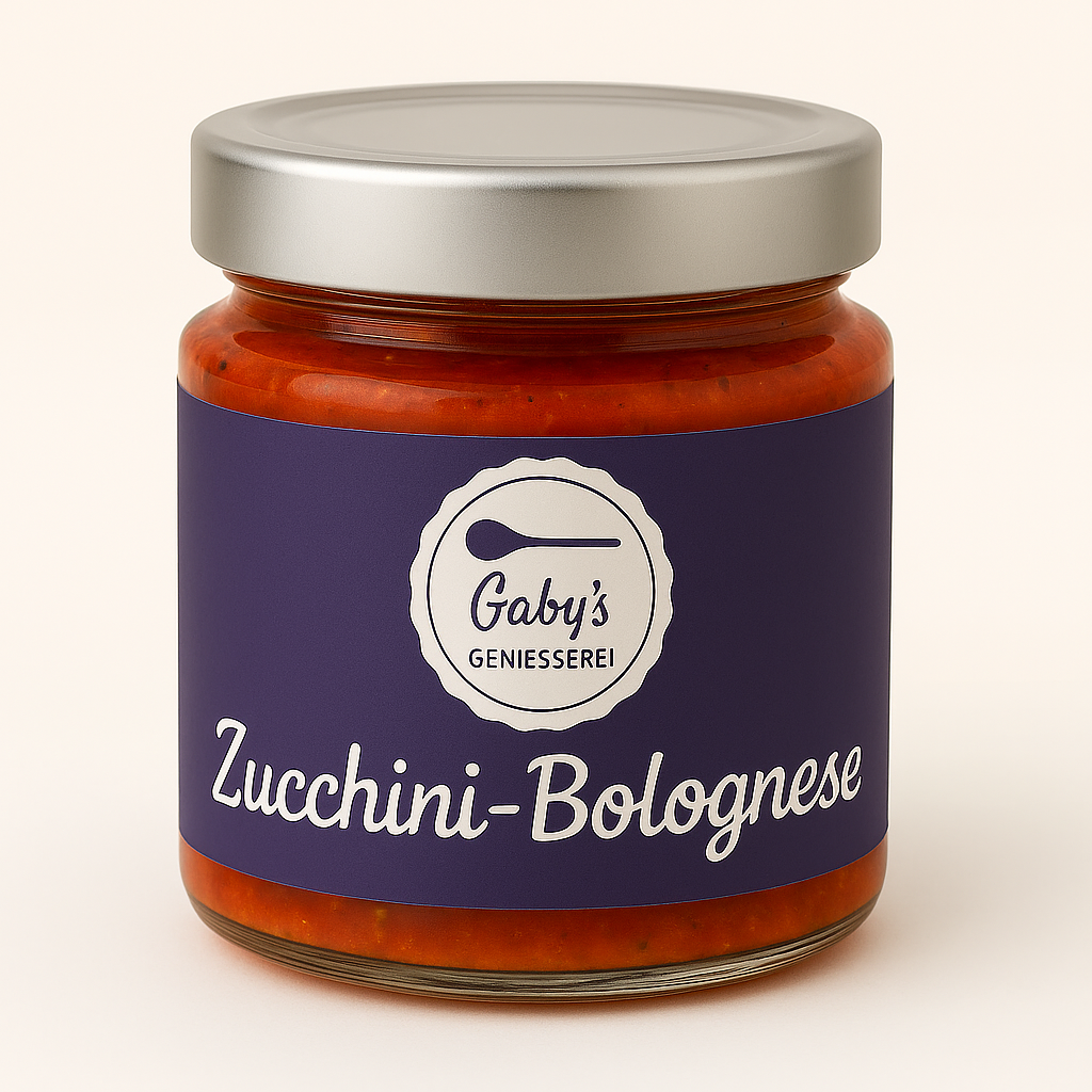 Zucchini‑Bolognese