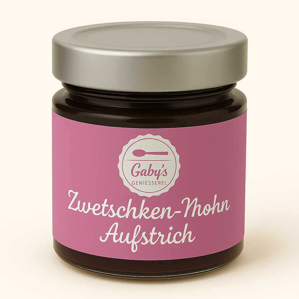 Zwetschken-Mohn-Aufstrich