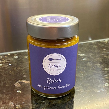 Grünes Paradeiser Chutney