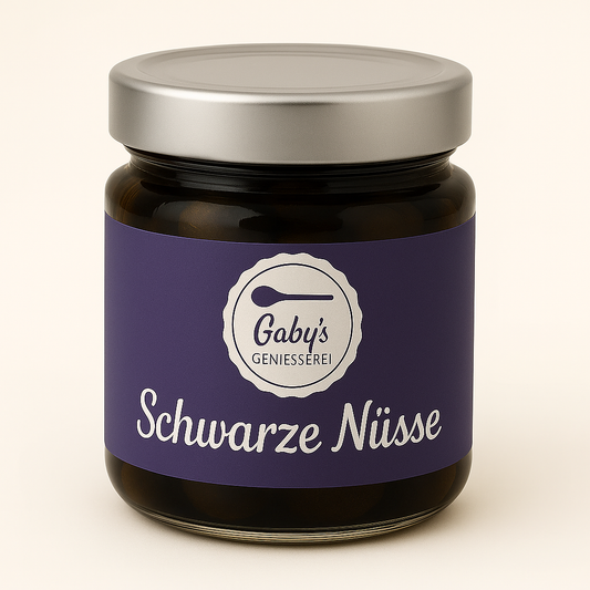 Schwarze Nüsse